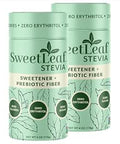 SweetLeaf Stevia Powder Shaker Jar, Sugar Free - 4 Oz, 2 Pack | Zero Calorie Sweetener No Erythritol, Stevia Leaf Extract, Natural Sugar Substitute for Coffee & Baking
