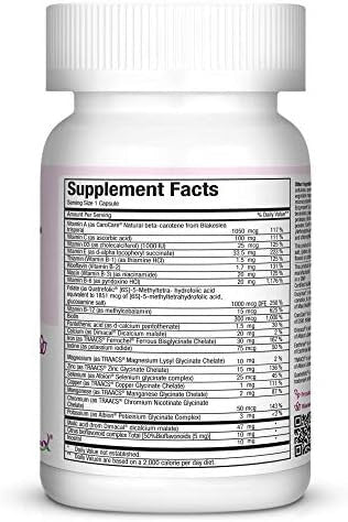 Maxi One Per Day Prenatal Formula With Methylated Folate And Gentle Iron 60 Count