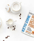 Dr. Colberts Keto Zone MCT Oil Powder Caramel Flavor 70 C8 30 C10 All Natural Keto Approved for Ketosis 0 Net Carbs Gluten Free 30 Day Supply 330g