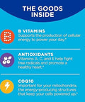 Olly MenS Multivitamin Gummy Overall Health And Immune Support and Metabolism Gummy Rings Apple Cider Vinegar Vitamin B12 Chromium
