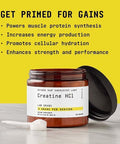 Beyond Raw Creatine Hcl Powder For Men And Women Muscle Strength, Energy Production, Cognitive Support, Cellular Hydration Science-Backed, Lab Grade Formula 120 Servings