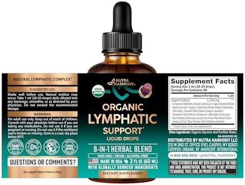 Nutraharmony Energy Focus Mood Brain Health and Immune Support Cleanse and Detox