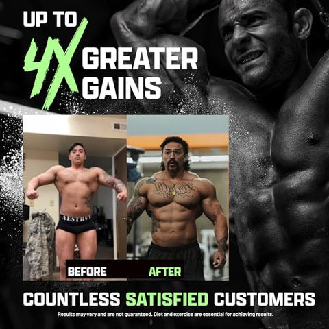 Nutrex Research Anabol Pm Nighttime Muscle Builder & Sleep Aid Anabolic Muscle Building Supplement Clinically Researched Ripfactor Epicatechin & More Post Workout Muscle Recovery & Strength 60 Pills