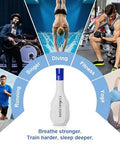 Comayjohn Respiratory TrainerExercise EquipmentAdjustable Pressure Setting Custom Resistance Easy To Clean Easy To Carry.
