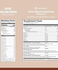 Isopure Build Your Smoothie Chocolate Bundle Dutch Chocolate Low Carb Protein Powder (14 Servings) And Amazing Grass Greens Chocolate Blend Superfood (30 Servings)