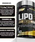 Nutrex Research Lipo-6 Black Hers Ultra Concentrate Weight Loss Pills For Women Fat Burner Appetite Suppressant Metabolism Booster For Weight Loss Hair Skin & Nails Support 60 Diet Pills