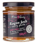 Free & Easy Gluten Free Rogan Josh Curry Paste - 198g