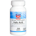 Rite Aid Folic Acid Dietary Supplement 250 Tablets Prenatal