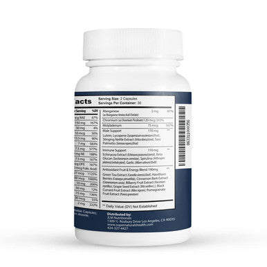 Jlm Nutritionals Super Naturals Men'S Daily Multivitamin Energy Enhancer And Immune System Support For Men (60 Capsules, 30 Day