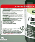 Natures Aid Vitamin B12 1000 g Supplement 180 Tablets | High Strength Methylcobalamin Supports Energy & Reduces Tiredness Vegan Vegetarian Gluten-Free