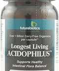 Futurebiotics Longest Living Acidophilus+, 100 Vegetarian Capsules