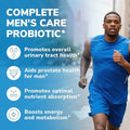 10 in 1 Magnesium Complex 120 Vegan Capsules and Probiotics for Men 70 Billion CFU 15 Strains