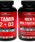 Divine Bounty Vitamin K2 With D3 & Men'S Multivitamin Bundle
