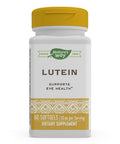 Nature's Way Lutein, Supports Eye Health*, 20 mg per Serving, 60 Softgels