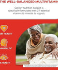 Geritol Multivitamin Supplement Contains Bvitamins Antioxidants Vitamins C E & D And Iron 27 Essential Vitamins And Minerals Gluten Nongmo No Artificial Sweeteners 100 Tablets 3 Pack