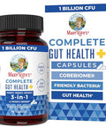 Maryruth'S Complete Gut Health Capsules 5 Probiotic Blend Butyrate Corebiome Vegan Gut Support Support Gastrointestinal Health & Microbiome 2 Capsules Daily 30 Servings