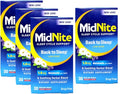 MidNite Sleep Cycle Support Back to Sleep Low Dose Melatonin and Herbal Blend Cherry Flavor 30 Quick Melt Tablets (Pack of 4)