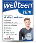 Wellteen by Vitabiotics Him Tablets x 30