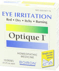Boiron Optique 1 Eye Drops 10 Single use Doses (Pack of 3)