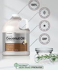 HorbÃƒÆ’Ã‚Â¤ach Coconut Oil for Cooking | Liquid | 64 oz | Fractionated & Unflavored | Keto Friendly | Vegetarian, Non-GMO & Gluten Free