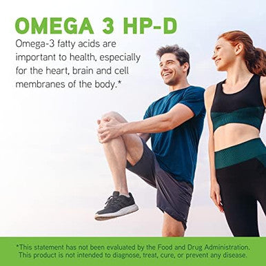 Davinci Labs Omega 3 Hpd Dietary Supplement To Support Immune System Healthy Joints And Cardiovascular And Skin Health With Vitamin D3 And More Gluten 60 Softgels