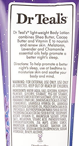Teal'S Adults Body Lotion Melatonin and Essential Oils Night Sleep 8 Oz