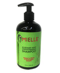MIELLE Rosemary Mint Organics Infused with Biotin and Encourages Growth Hair Products for Stronger and Healthier Hair and Styling Bundle Set 5 PCS