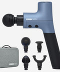 Ekrin Athletics 365 Massage Gun - Ergonomic Deep Tissue Back & Neck Massager For Pain Relief & Soreness - 4 Speeds & Attachments - Long Battery Life & Noise Insulation