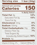 Simple Mills Almond Flour Snack Bars, Peanut Butter Chocolate Chip - Gluten Free, Made with Organic Coconut Oil, Breakfast Bars, Healthy Snacks, 6 Ounce (Pack of 2)