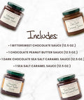 Stonewall Kitchen, Dessert Sauce Collection, 4-Piece Gift Set