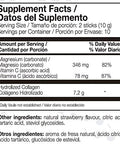 Ana MaraA Lajusticia Aml Sport Collagen With Magnesium With Vitamin C Sticks Strawberry Flavour Travel Pack 20 Sticks. Hydrolized Collagen. Dairy Gluten And Sugar .