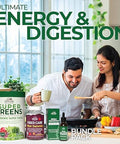 Country Farms Super Greens Natural & Fiber Gummies With Bonus Sea Moss Tincture Natural Energy Support Digestive Health Supports Regularity Bundle Pack