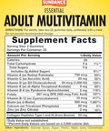 Sundance Multivitamin Gummies for Adults for Men and Women Mixed Berry Flavor NonGMO and Gluten Free Supplement