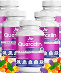 Bio Vitalica Quercetin Gummies By Biovitalica Quercetin With Bromelain Vitamin C And Zinc & Elderberry + Vitamin D35 In 1 Immune Support Zinc Quercetin 750 Mg For Kids And Adults (1)