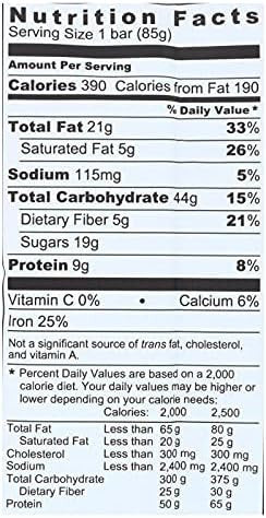 Probar Meal Oatmeal Chocolate Chip Bar 3 Ounce (Pack Of 12)
