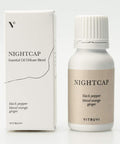 Vitruvi Nightcap, Cozy Essential Oil Blend, 100% Pure Black Pepper, Blood Orange and Ginger Oil (0.5 fl.oz)