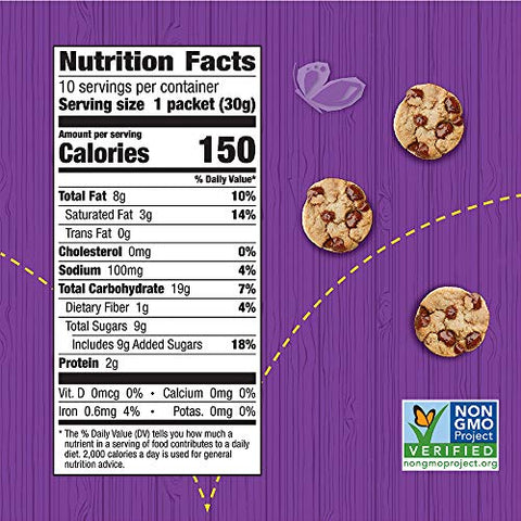 Annie's Organic Friends Bunny Graham Snacks, Chocolate Chip, Chocolate & Honey, 11.25 oz. and Annie's Organic Chocolate Chip Cookie Bites, 10 Packets, 10.5 oz.