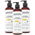 Pura D'Or Organic Wheat Germ Oil (16 Oz X2 = 32 Oz) 100% Pure & Natural Usda Cold Pressed Carrier Oil - Vitamin E Rich Moisturizing & Nourishing Anti-Aging Properties - Healthy Hair Growth