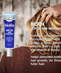 Difeel Hot Oil Hair Treatment with Biotin 1.5 oz. (Pack of 2) - Biotin Hot Oil Treatment