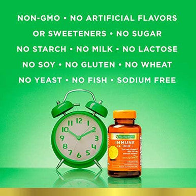 Nature'S Bounty Immune 24 Hour +, The Only Vitamin C With 24 Hour Immune Support From Ester C, Rapid Release Softgels, 50 Count