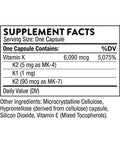 Thorne Bone Health Bundle Vitamin D3 and Vitamin K Supports Healthy Bones Teeth Muscles Cardiovascular And Immune Function 30 To 60 Servings