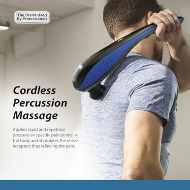 Wahl Lithium Ion Deep Tissue Long Handled Cordless Percussion Therapeutic Handheld Massager For Muscle, Back, Neck, Shoulder, Full Body Pain Relief ÃƒÂ¢Ã¢â€šÂ¬Ã¢â‚¬Å“ Fsa Eligible ÃƒÂ¢Ã¢â€šÂ¬Ã¢â‚¬Å“ Model 4232