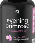 Sports Research Biotin 10000mcg 120ct Evening Primrose 1300mg 120ct Bundle