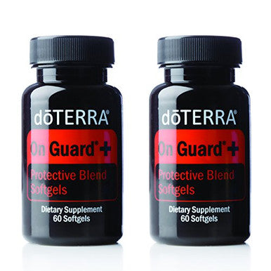 Doterra On Guard Essential Oil Protective Blend Softgels 60 Ct (2 Pack)