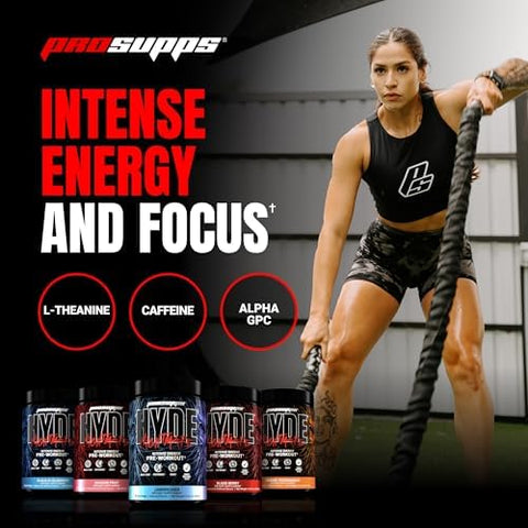 Prosupps Hyde Nightmare Intense Energy Pre-Workout Dragon Fruit And Creatine 300 Bundle