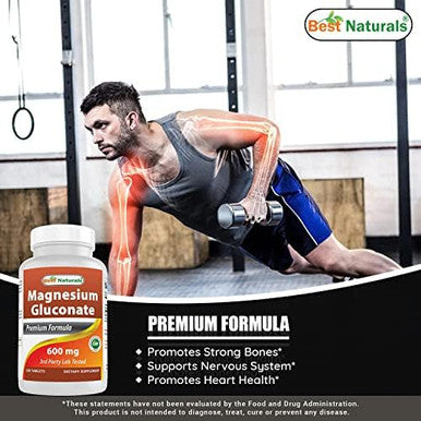 Best Naturals Magnesium Oxide 500Mg 360 Tablets 1 Year Supply Magnesium For Immune Support Muscle Recovery Leg Cramps Relaxation
