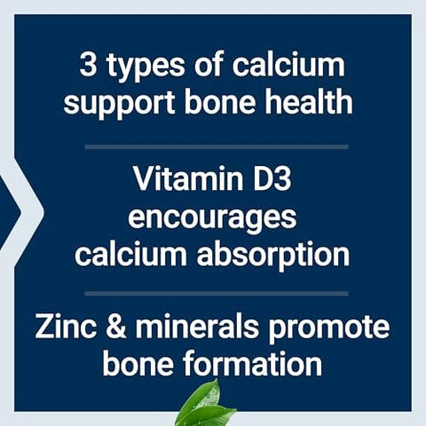 Life Extension Bone Restore Calcium Supplement Vitamin D3 Magnesium Boron zinc Manganese Silicon Helps Maintain Healthy Bone Density GlutenFree NonGMO 120 Capsules