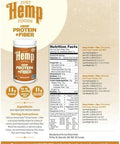 Just Hemp Foods Hemp Protein Powder Plus Fiber, Non-GMO Verified with 11g of Protein & 11g of Fiber per Serving, 16 oz - Packaging May Vary | 11 g of Protein and 11 g of Fiber per 30 g Serving, Non-GMO Verified, Packaging May Vary