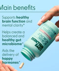 Love Wellness Big Brain Probiotics Nootropics Brain Support Supplement Brain Supplements For Memory And Focus Promotes Mental Clarity & Mood Organic Reishi Chaga & Lions Mane 30 Count