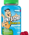 Flintstones Vitamins Multivitamins For Kids Sugar Kids Multivitamin Gummies With Vitamins A C E B6 & B12 Raspberry Flavored Gummy Vitamins 60 Count